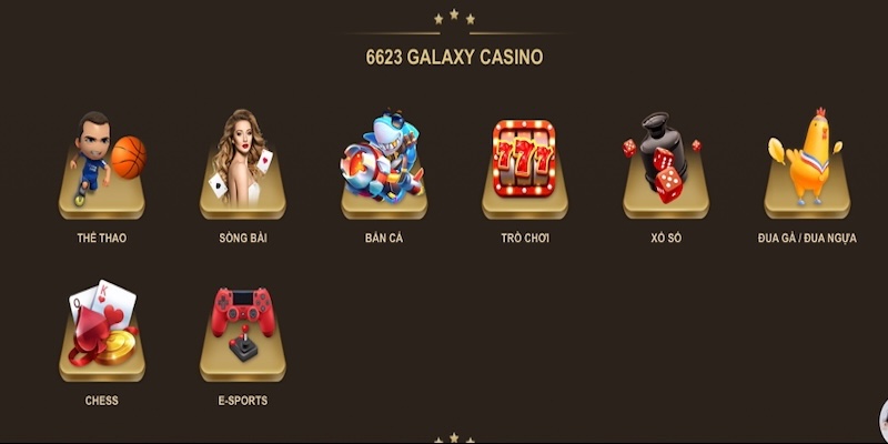 Kho game đa dạng là những gì người ta biết đến khi tham gia 6623